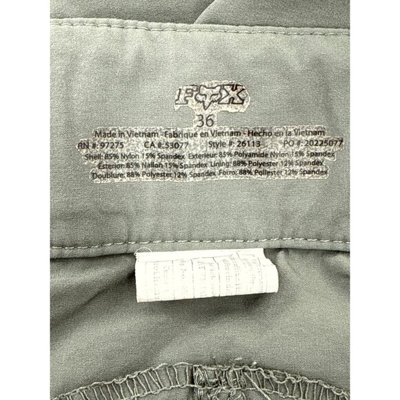 Fox Racing Altitude Mens Mountain Bike Shorts Size 36 Polyester - Picture 9 of 11